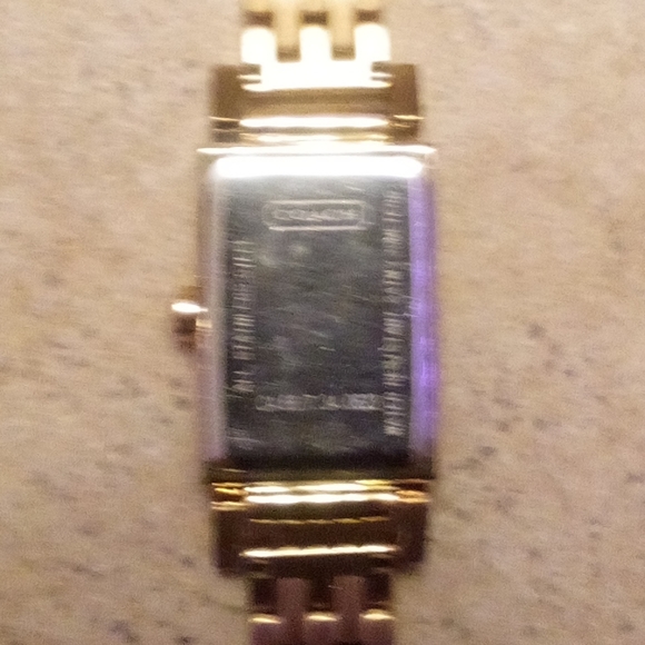 Vintage Gold Tone Coach Watch - Picture 3 of 3